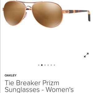Oakley Tie Breaker Prizm  Rose Gold W/ Tungsten